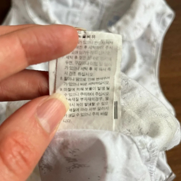 TARTINE ET CHOCOLAT Bébé/Baby | White dress with Grey/Grey Flowers - Picture 8 of 14